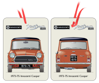 Innocenti Mini Cooper 1300 1973-75 Air Freshener